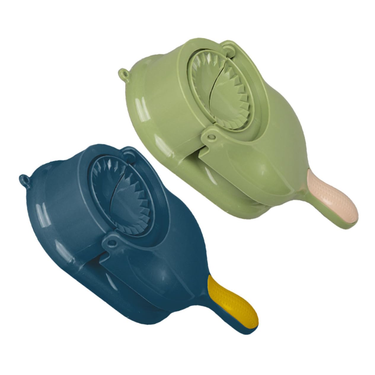 PRETYZOOM Dumpling Skin Cutters 2 Pack Dumpling Mold Manual Save Time Effort for Shapes