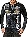 Produktbild Violento Herren verwaschen Longshirt | Sailing Club Design 859 (XL, Schwarz 859)
