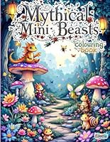 Mythical Mini Beasts: A Whimsical Colouring Book of Tiny Fantasy Creatures – Fun and Magical Designs for Kids, Teens and Adults B0F6C5WFMN Book Cover