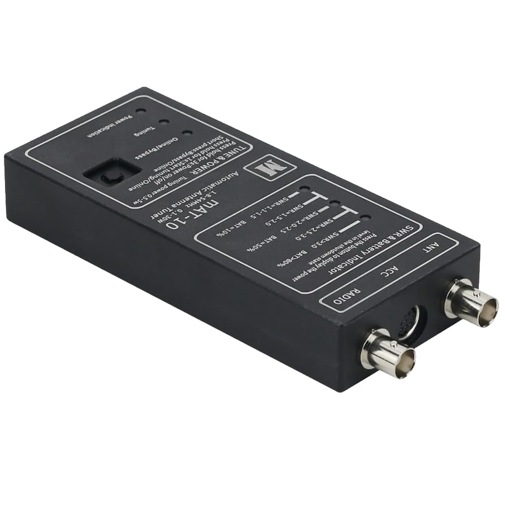 MAt-10 Sintonizador de Antena Automático 1.8-54MHz 0.1-30W para Radio FT-817/818 QRP