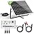 ECO-Worthy 25 Watts 12V Off Grid Solar Panel SAE Connector Kit: Waterproof 25W Solar Panel + Adjustable Mount Bracket + SAE Connection Cable +10A Charge Controller for Car RV Marine Boat 12V Battery