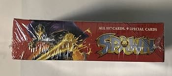 新品未開封シューリング付き スポーンカード SPAWN CARDS 5箱