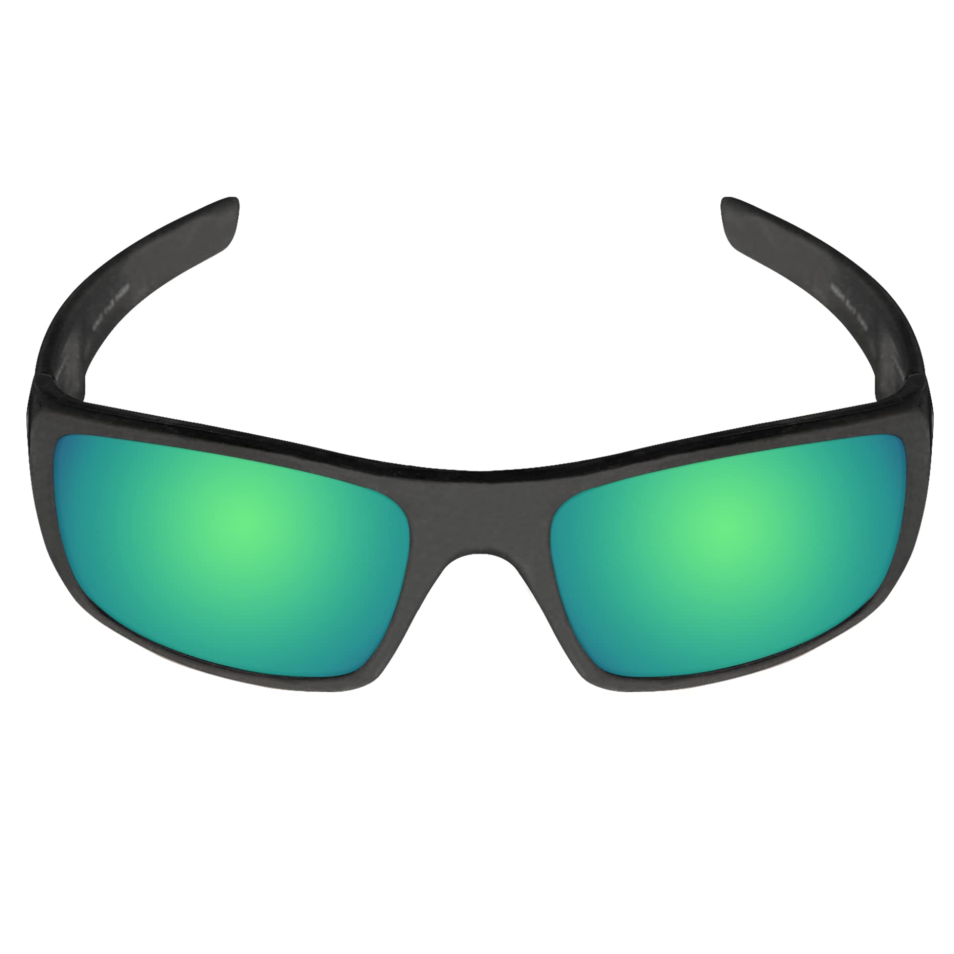 Galvanic Replacement Lenses for Oakley Crankshaft OO9239 Sunglasses - Jade Polarized