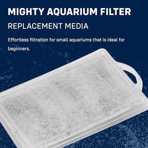 Image of SubstrateSource Mighty Aquarium Filter HOB Replacement Media - Replacement for Fish Tank Filters, Hang-on-Back Small Aquarium Filter Replacement Filter Cartridge, L MG12 Replacement Cartridge, 2-Pack