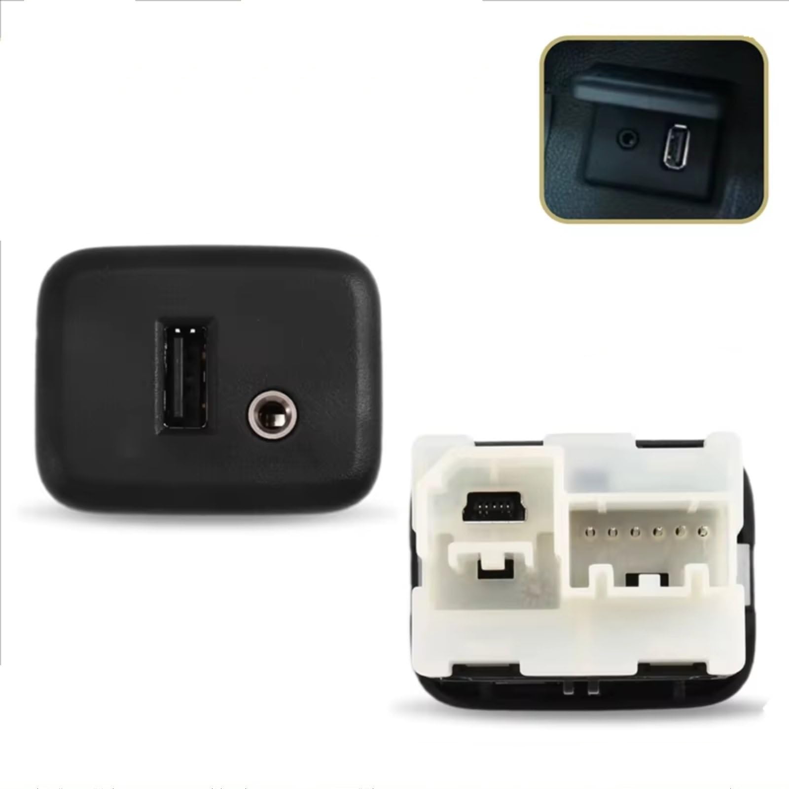 Compatibile Con Opel Per Mokka 2016 2017 2018 2019 2020 2021 2022 2023 2024 Presa USB Per Auto Porta Di Ricarica Accessori 13591084 Adattatore USB AUX
