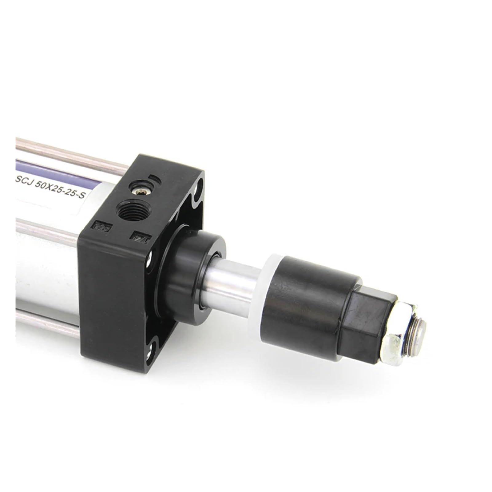 Vérin pneumatique à Double Effet SCJ 32 40 50 63 80 125 mm, Course réglable de 25 à 300 mm, Outils avec Aimant(Bore 50mm)