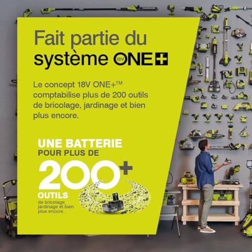Ryobi RY18SCA-0 Sécateur sans fil 18 V ONE+ (outil nu)