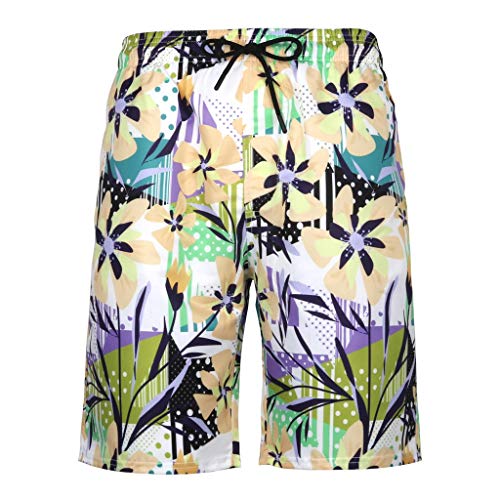 Short de bain homme ecru taille XXL pour les vacances au soleil