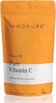INNOPURE Pure Vitamin C Supplement 1000mg, 90 Capsules