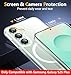 SPIDERCASE Only for Samsung Galaxy S25 Plus Case, Magnetic with [3 Stand Ways][ Military Grade Drop Protection] with Invisible Stand Shockproof Slim Case for Samsung Galaxy S25 Plus 6.7