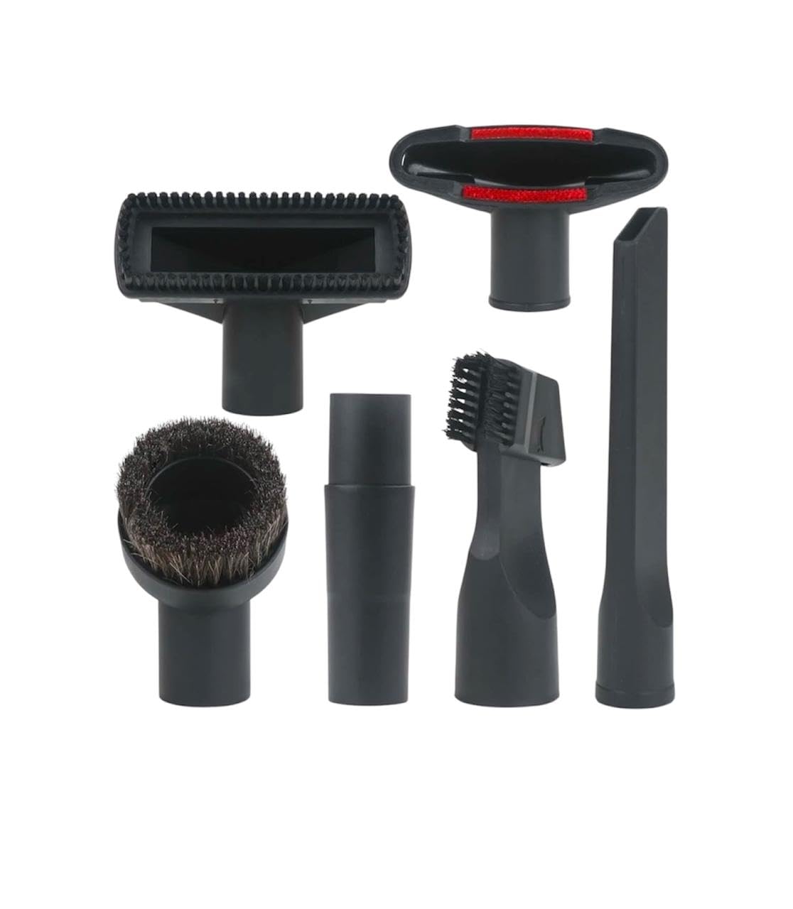 Basic Vacuum Cleaner Accessory Kit - Suitable for General Purpose Vacuum Cleaner Black-image-0