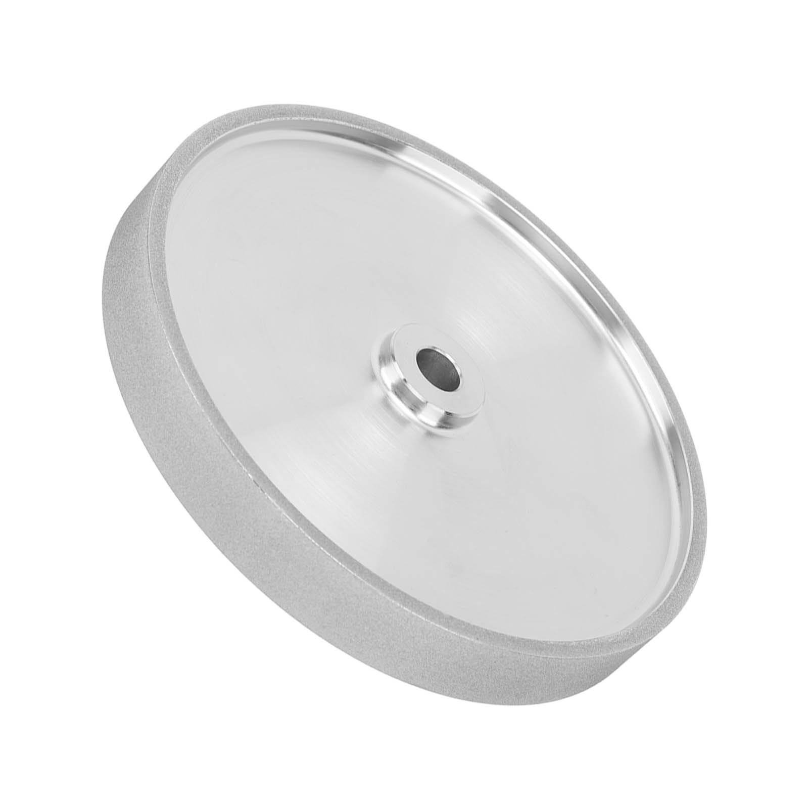 Fafeicy Rueda de Diamante de 8 Pulgadas, Grano 180, Electrodepositada, para Esmeriladora de Banco, Ancho de 1 Pulgada, Eje de 5/8 de Pulgada