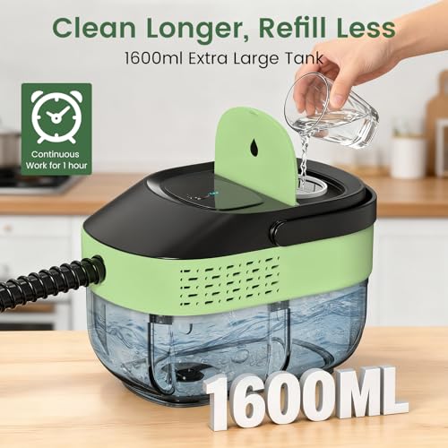 Image of Granarbol Steam Cleaner, 2500W 1.6L Handheld Steamer for Home Car Cleaning
