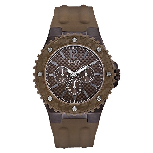 Montre Guess Homme Quartz Analogique Cadran Sport Bracelet Silicone