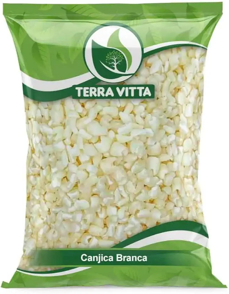 Canjica Branca 1kg para receitas tradicionais sem erro