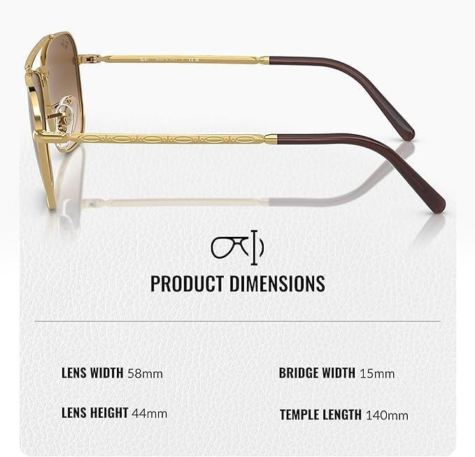 Ray-Ban RB3636 NEW CARAVAN Square Shaped Sunglasses for Men & Women with Official RAYBAN Eyewear Kit - Image 5