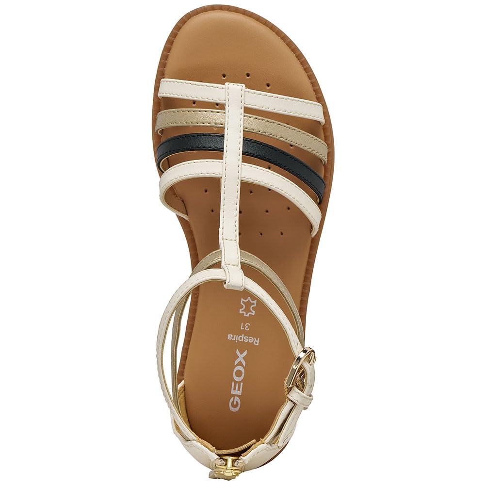 Geox Fille Karly Girl Sandales Bout Ouvert