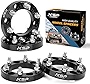 6X5.5 Wheel Spacers, KSP Forged 1'(25mm) 6x139.7mm to 6x139.7mm Thread Pitch M12x1.5 Hub Bore 108mm Adapters for Tacoma 4Runner Tundra FJ Land Cruiser Black, Not Hubcentric