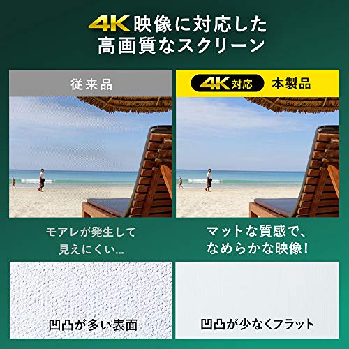 イーサプライ プロジェクタースクリーン EEX-PSS2-100HDK の商品画像 1