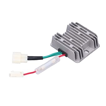 Generator AVR, Automatic Voltage Stabilizer 60mm Installation Hole Distance High Texture with Fuse for 178F /186F for Air Cooled Tiller for Agriculture