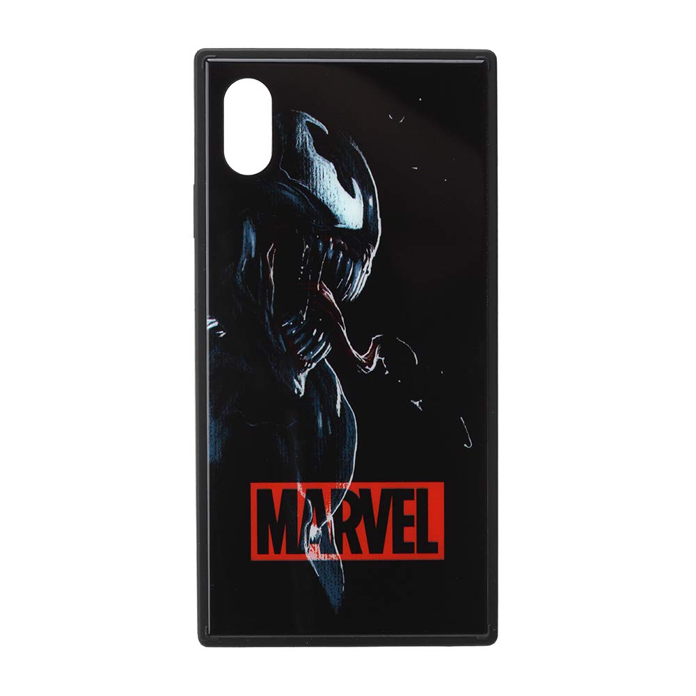 PGA iPhone XS Max用 ガラスハイブリッドケース ヴェノム PG-DCS637VEN PG-DCS637VEN