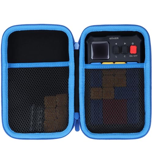 Lebakort ﻿Duro Viaggio Caso Custodia per Giiker Giochi Puzzle Super Slide Giochi (Nero+Blu)
