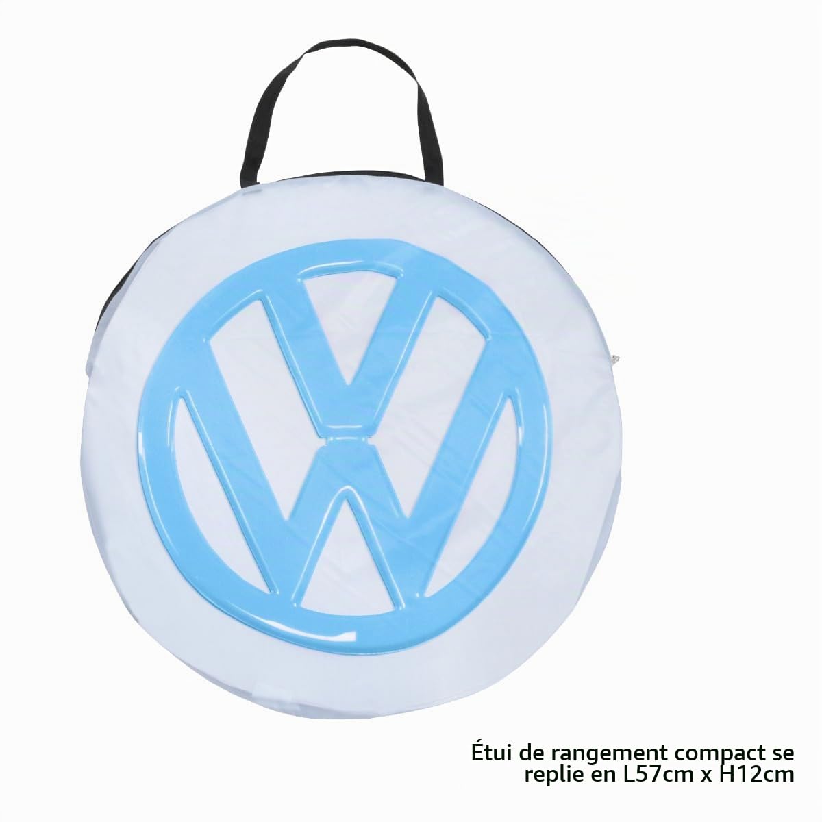 Collection VW - Tente de Jeu popup pour Enfants Volkswagen en Design Combi T1 165 cm (Face du Combi/Bleu)