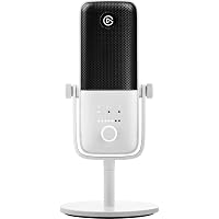 Elgato Wave:3 White, microfono condensatore USB premium per streaming