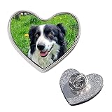 ANDSKA Personalised Photo Pin Badge Button Brooch Custom Image Birthday Party Idea Wedding Memorial Keepsake Funeral Remembrance Charm Funny gift (Heart Shape)