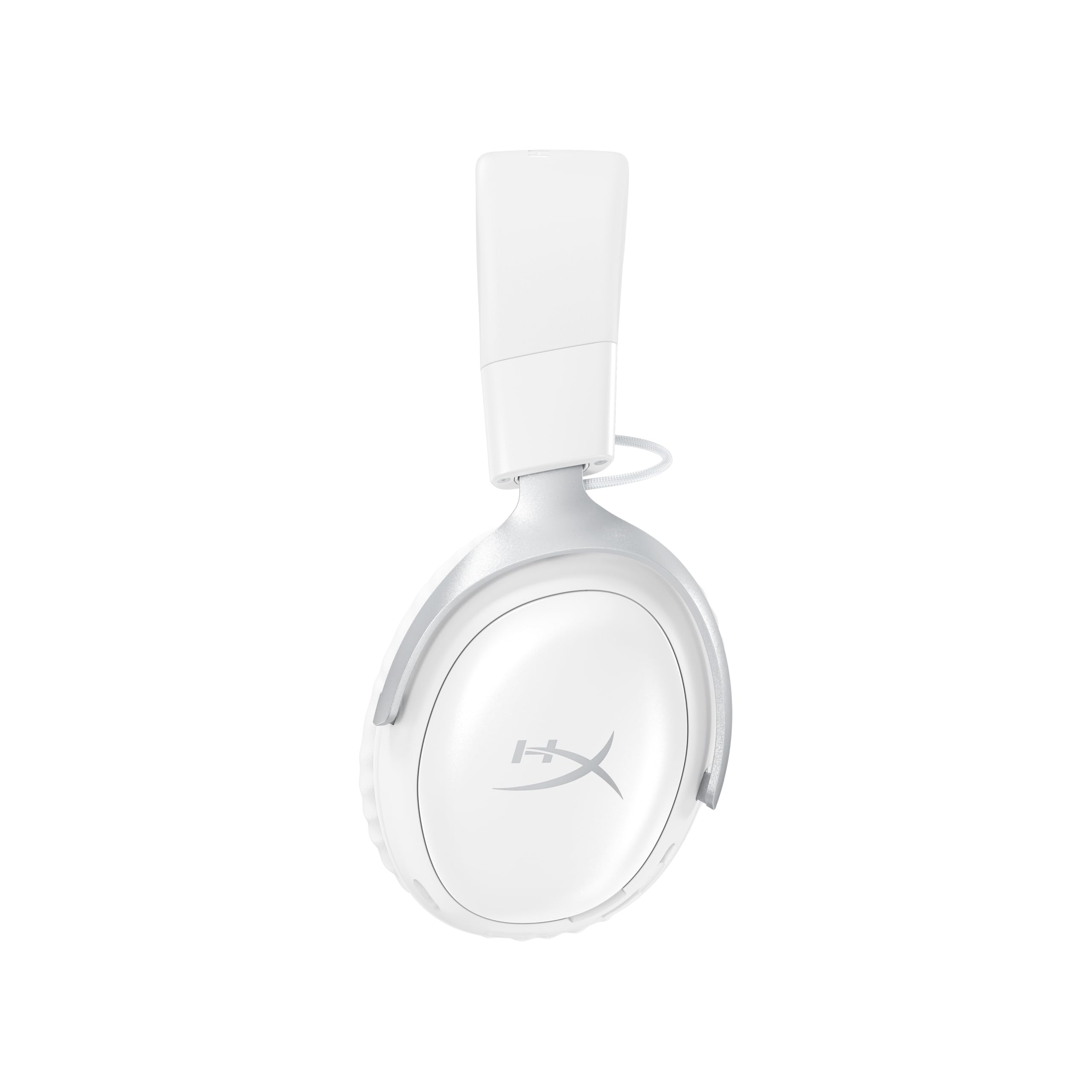 HyperX Cloud III S, Casque Gaming sans Fil, Bluetooth/2,4 GHz, PC/PS5/Xbox, jusqu'à 200h de Batterie, transducteurs 53 mm, DTS, Micro 10 mm, Blanc