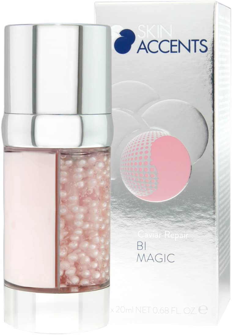 Skin Accents Bi Magic Caviar Repair - Combinación de sérum de alta calidad y crema antiedad premium de 40 ml