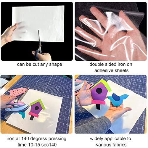 Double Sided Iron On 20 PCS Medium Weight A4 Size Press