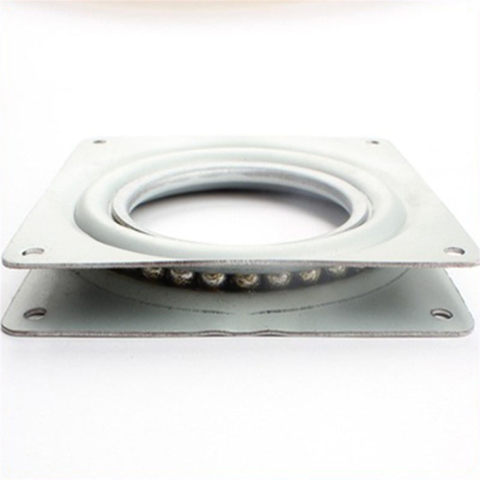 GETSTREE Office Chair Parts Fits of,360° Metal Bearing Rotating Swivel Turntable Plate Desk Table Rolling Plates For Furniture(4inches)