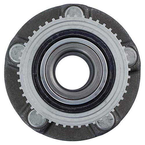 Image of TRQ 2 Piece Front Wheel Bearing & Hub Assembly Set with ABS Sensor Compatible with 2002-2006 Infiniti Q45