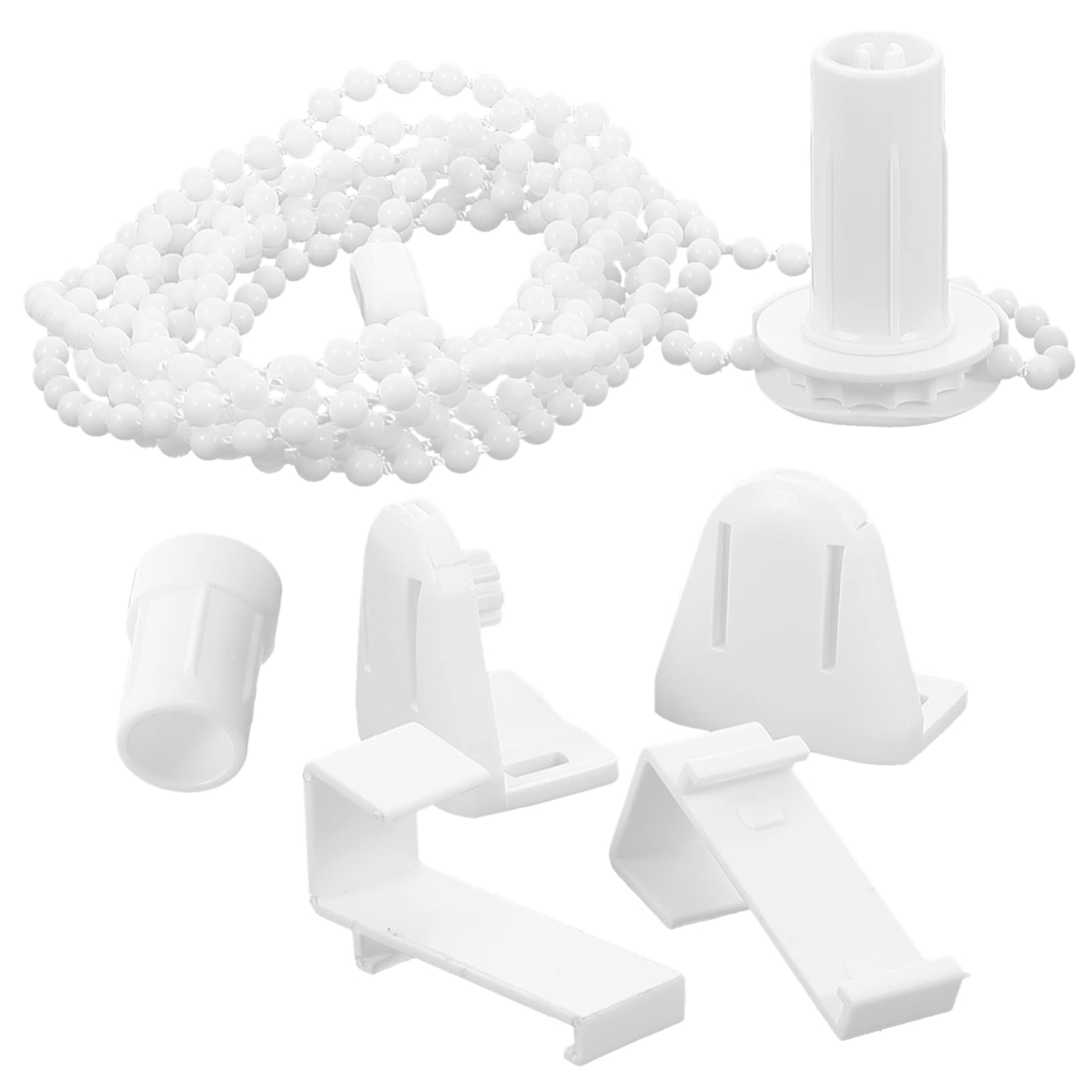 HOMSFOU 1 Juego De Enrollable Otro Parasol Para Suministros De Accesorios Kit De Plástico Para El Hogar DIY Persiana De Interior Cadena De Cuentas Y Cortina Núcleo