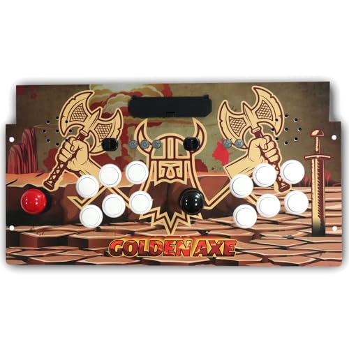 Intec Gaming Genesis Fighting Stick for Arcade1Up Cabinet, Play SEGA Genesis on Cabinet, Plug cartridge and Play, Work as a Genesis console, IntecGaming Modded Joysticks Designed for Arcade1Up