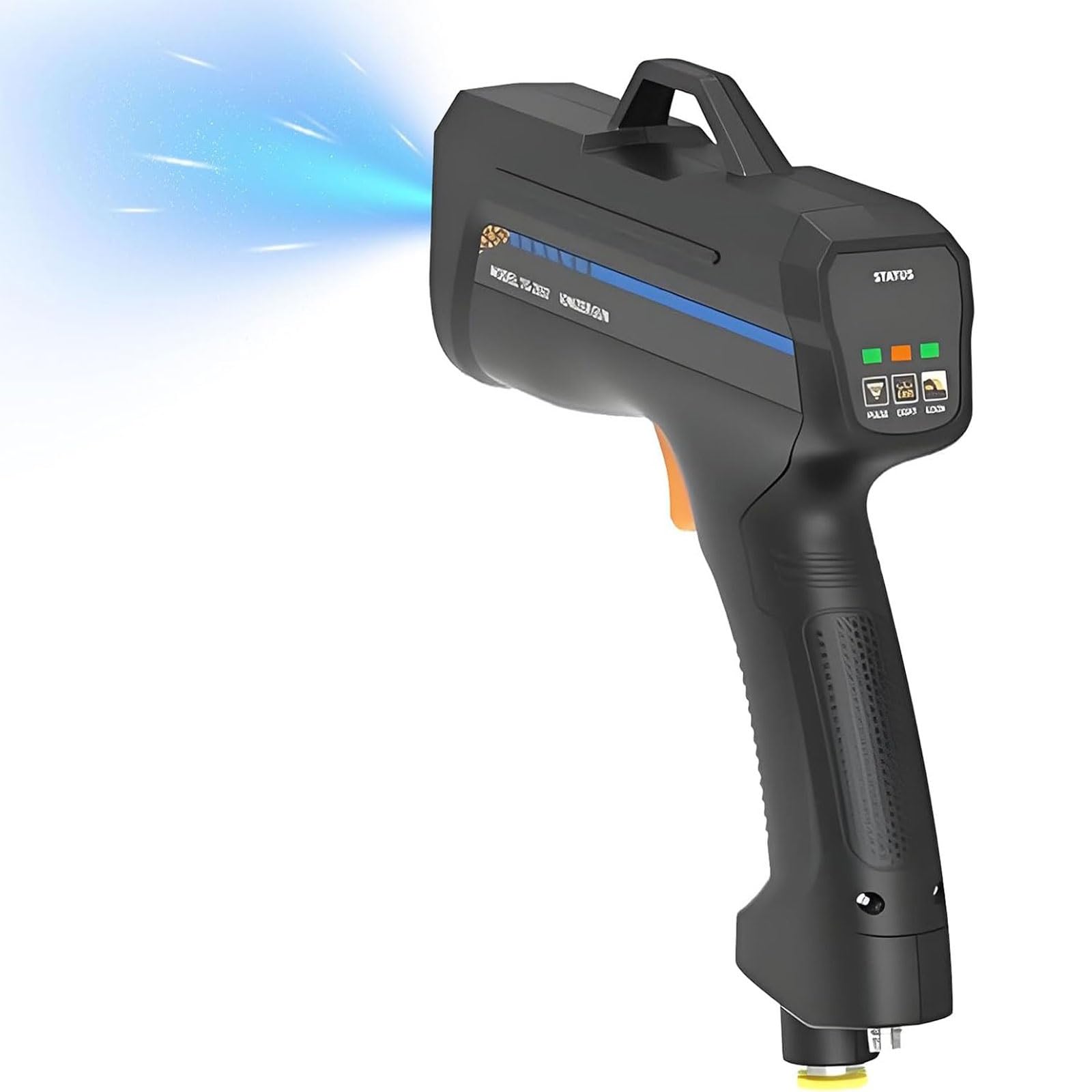 Pistola ad aria ionizzante, dispositivo antistatico portatile con luce di rilevamento della polvere per una rimozione efficiente della polvere nella riparazione elettronica