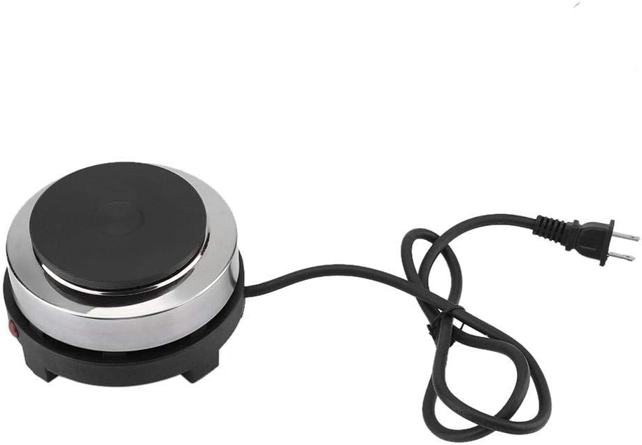 Nikou Portable Mini Stove, 500W Small Electric Hot Plate, Hot Burner Cooktop