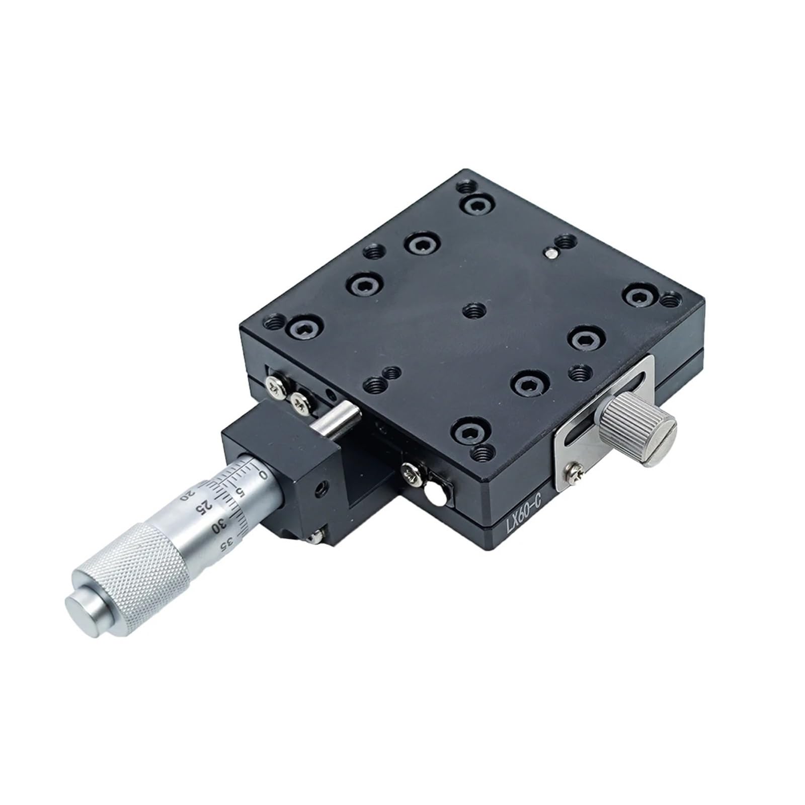 IGNVXMGKP Trimming Station Manual, 100 * 100mm X Axis Displacement Platform Linear Stage Sliding Table Cross Rail