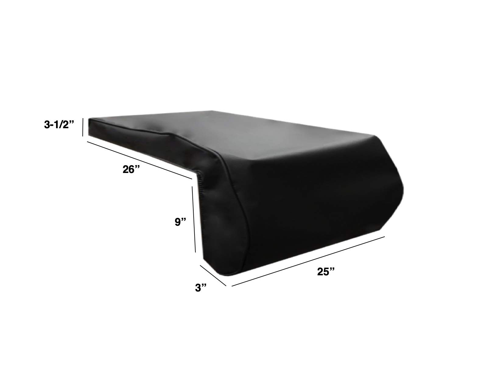 Windproof Covers 25 inch Heavy Duty Premium Vinyl Cover to fit Lynx Prep with Double Side Burner Built-in
