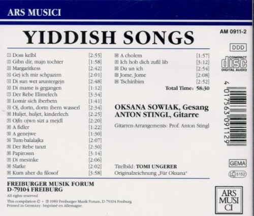 Yiddish Songs