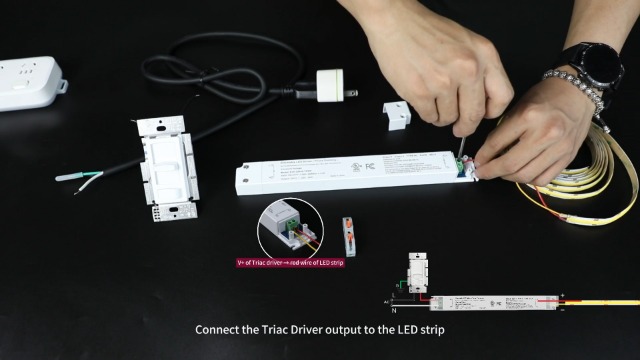 Image of EMITEVER 96W Slim Triac Dimmable LED Driver,Power Supply 100-277V AC to 24V DC, 0-100% Dimming Transformer for LED Lights,Compatible with Lutron and Leviton Dimmers,UL Listed