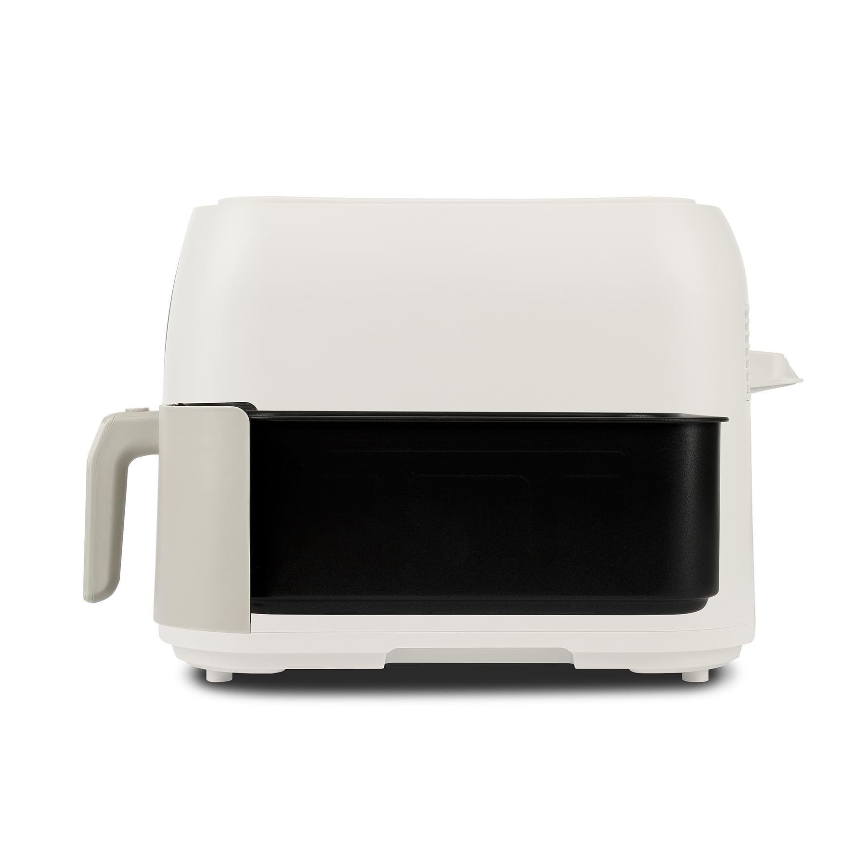 Girmi FG92 Friggitrice ad Aria Ecofrit Deep Capacità XXL 8 Litri, 1700W, BPA/PFOA Safe, Contenitore antiaderente, Display digitale, 7 programmi, Tasto di sicurezza, Ricettario Incluso, Beige Opaco