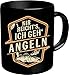 Produktbild RAHMENLOS Kaffeetasse Becher für Angler: Mir reichts - Ich GEH Angeln - Im Geschenkkarton