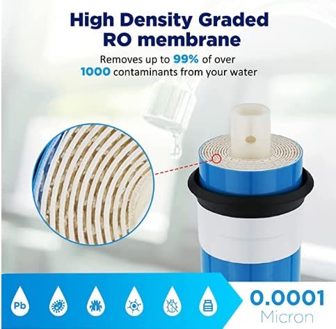 Elemento De ósmosis Inversa, Elemento De Filtro De ósmosis Inversa 100G