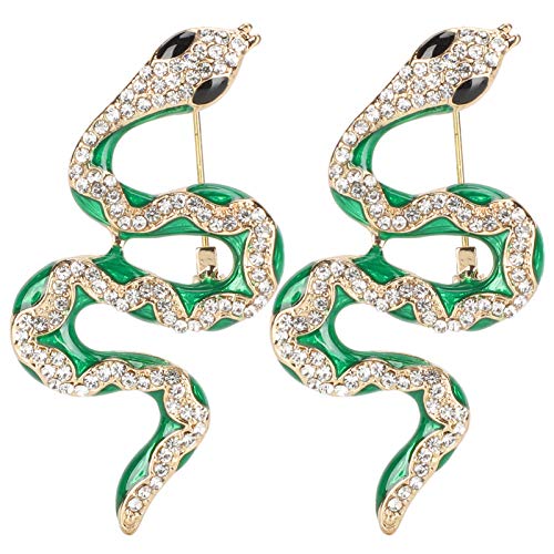Broche de serpiente unisex joyería de declaración para regalar en pareja