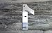 QT Modern House Number - SUPER LARGE 12 Inch - Brushed Stainless Steel (Number 1 One), Floating Appearance, Easy to install and made of solid 304