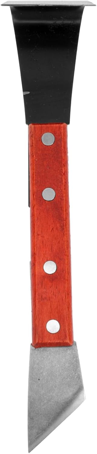 Balacoo 1pc Bark Scarping Tool Handheld Log Peeler Gardening Tool Portable Bark Removal Safe for Yard Garden Random Color