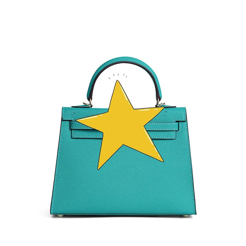 Womens genuine leather handbag shoulder bag elegant style design perfect for working professionals
