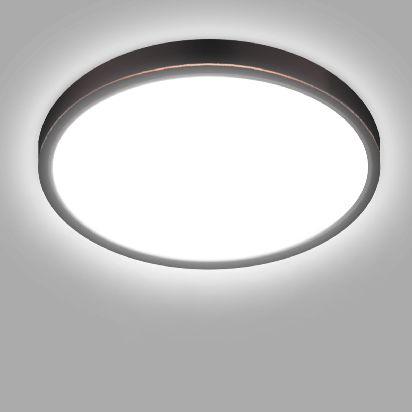 hepside LED Ceiling Light,3000K/4000K/6500K 3 Color Temperature, Waterproof IP54 LED Ceiling Lamp